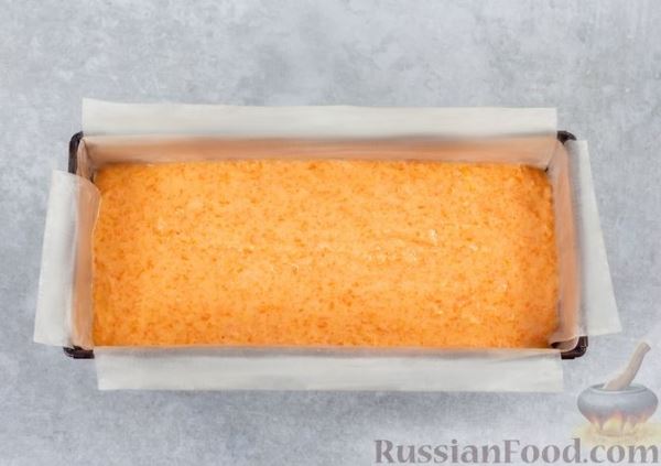 Морковный манник с рисовой мукой, на кефире
