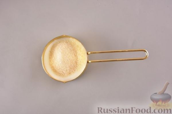 Сливочно-кофейный десерт с сухими завтраками