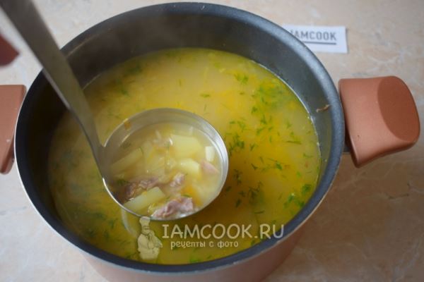 Суп из утки с рисом